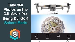 DJI Mavic Pro Sphere Mode  Take 360 Immersive Photos  Mobile Work Flow [upl. by Darnok]