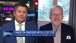 US dollar weakness will bring gold prices to new levels says Wheaton Precious Metals CEO [upl. by Willard]