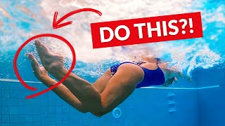 How to Kick While Swimming Butterfly [upl. by Notreb]