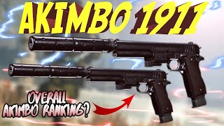 Akimbo 1911 Black Ops in Warzone  Overall Akimbo Pistol Rankings [upl. by Sesiom]