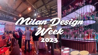 Milan Design Week 2023  Walking Around Tour  Salone Del Mobile Italy [upl. by Kassel801]