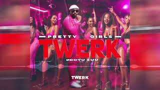 NDOVU KUU  PRETTY GIRLS TWERK OFFICIAL AUDIO  VISUALIZER [upl. by Eilyk]