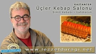 Üçler Kebap  Salonu Simit Kebabı  Lahmacun [upl. by Seagraves]