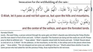 Dua to stop the rain [upl. by Aramit805]