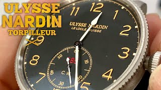 Ulysse Nardin Marine Torpilleur Military Limited Edition Watch Review [upl. by Eneleahcim369]