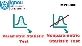 Parametric and Nonparametric Statistic Test MPC006 [upl. by Leaper251]