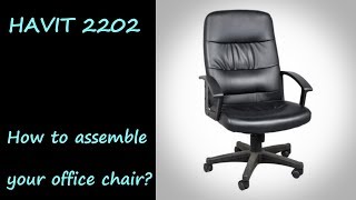 How to assemble your new office chair [upl. by Breger]