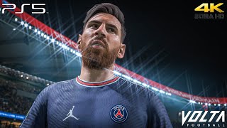 FIFA 22  PSG vs Real Madrid  PS5™ Volta Gameplay 4K 60FPS [upl. by Ronn]