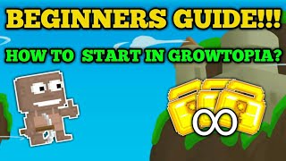 BEGINNERS GUIDE  How to Start Growtopia  What are the Basics [upl. by Rycca823]