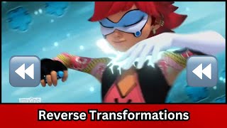 quotReverse Transformations in Miraculous Ladybug All Characters Revealed 🔄🐱quot [upl. by Niccolo]