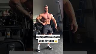 Cbum posando como un Mens Physique gym fitness bodybuilding cbum mensphysique [upl. by Saloma]