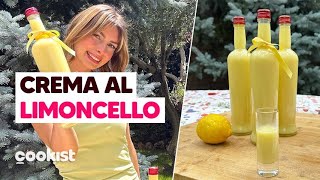 CREMA DI LIMONCELLO la ricetta facile per farlo in casa 🍋 [upl. by Alemac630]