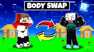 Minecraft But We SWAP BODIES [upl. by Basil]