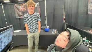 Ivan interviews Macsen Lintz at Pop Con Indianapolis 2024 Ivan’s Voice [upl. by Ailerua]