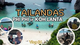 Tailandas  Phi Phi ir Koh Lanta salos  Keliaujame po Aziją 4 [upl. by Etteve]