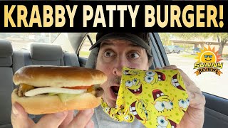 WENDYS SPONGEBOB BURGER [upl. by Vivienne]