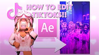 HOW TO EDIT TIKTOKS Part 2  b3eleyy [upl. by Elvia]