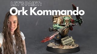 Lets Paint Kill Team Octarius Ork Kommando [upl. by Retsev]