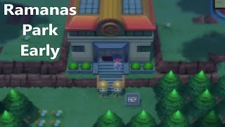 Ramanas Park Early Tutorial  Pokemon Brilliant Diamond and Shining Pearl  112 Patched on 113 [upl. by Enyahc]