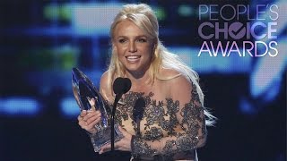 Britney Spears  2014 Peoples Choice Awards Favorite Pop Artist [upl. by Anreval303]