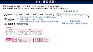 19演習問題１／共通テスト情報Ⅰプログラミング対策／技術評論社 [upl. by Irrej]