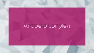 Arabella Langley  appearance [upl. by Pren712]