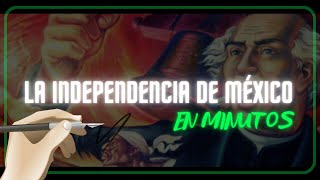 Línea de Tiempo Principales Acontecimientos de la Guerra de Independencia de México [upl. by Procora144]