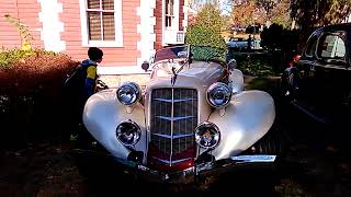 1934 Auburn Boattail Speedster V8Made in Buffalo [upl. by Ivatts]