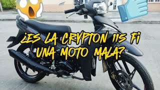 ¿Es la Crypton fi una moto mala o son los dueños [upl. by Ahsinra]