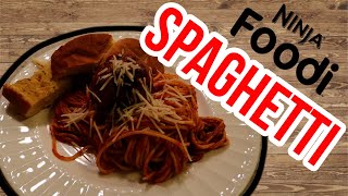 Easy Spaghetti amp Meatballs in the Ninja Foodi [upl. by Janelle]