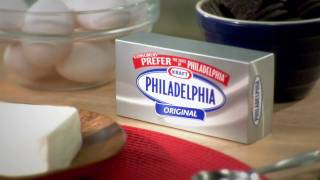 New York Style Cheesecake Recipe  PHILADELPHIA Cream Cheese [upl. by Lemmy825]