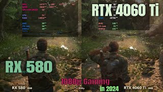 RX 580 upgrade to RTX 4060Ti in 2024 [upl. by Ydroj392]