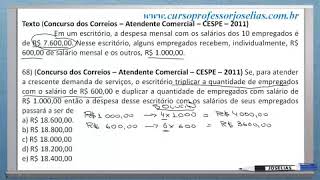 QUESTÃO 68 MATEMÁTICA CESPE [upl. by Selegna]