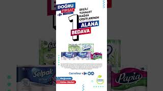 Seçili Tuvalet Kağıtlarında 1 Alana 1 Bedava [upl. by Carrol]