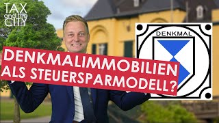 Denkmalimmobilien als Steuersparmodell 55 Tax amp the City 4 mit Martin Richter [upl. by Freddy]