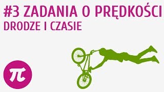 Zadania o prędkości drodze i czasie 3  Układy równań – metoda graficzna [upl. by Caty]