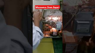 Microwave Oven Internal Repairing Guide  StepbyStep Tutorial  shorts viralvideo [upl. by Asiek]