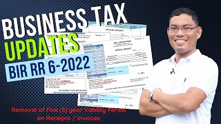 Business Tax Updates  Removal of Five Year Validity Period on Receipts and Invoices [upl. by Ardnaz817]