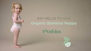 tooshies Disposable Nappies with Organic Bamboo [upl. by Aldon]