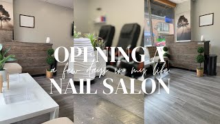 Opening A Nail Salon Inspection  Taxes  Salon Supplies [upl. by Lati]