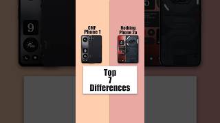 CMF Phone 1 VS Nothing Phone 2a  cmf cmfphone1 cmfvsnothing [upl. by Sinnylg]