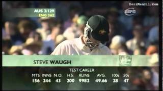 Steve Waughs Perfect Day Century vs England Sydney 2003 [upl. by Miharbi]