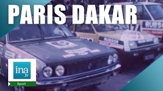 Départ du 1er ParisDakar en 1978  Archive INA [upl. by Sachs852]