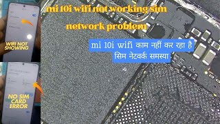 mi 10i wifi not working sim network problem  mi 10i wifi काम नहीं कर रहा है सिम नेटवर्क समस्या [upl. by Ileyan884]