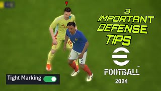 How to Defend like a pro  eFootball 2024 [upl. by Rhodes]