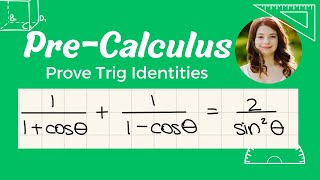 Proving Trig Identities  Part 7 [upl. by Yarrum570]