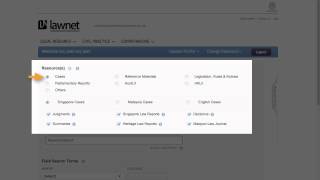 LawNet Advanced Search [upl. by Airetnohs]