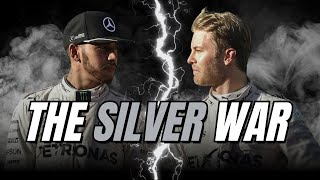 HAMILTON VS ROSBERG  THE SILVER WAR [upl. by Ahseinar]