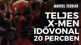 A TELJES XMen idővonal 20 PERCBEN [upl. by Bein]