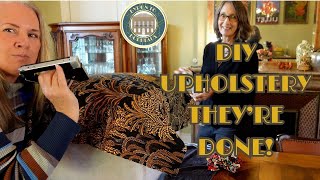 DIY UPHOLSTERY  THEYRE DONE  EP51 [upl. by Cinimod348]